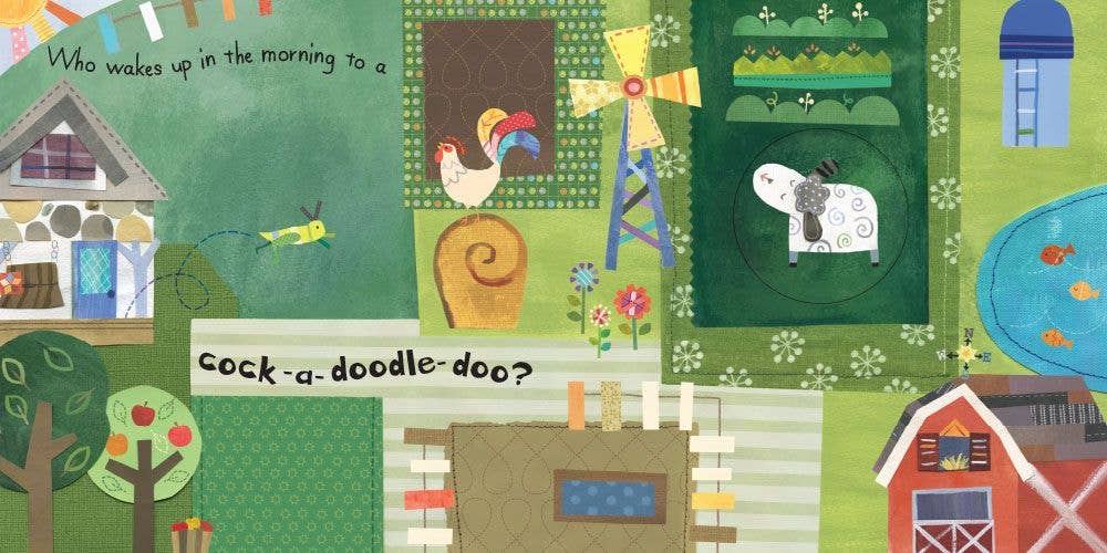 Who's in the Farmyard: Large Board Book