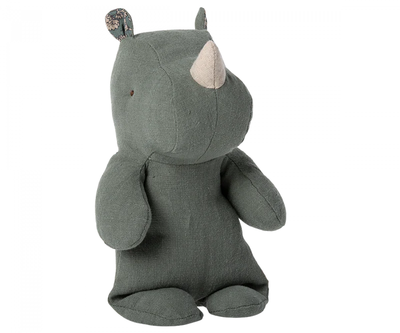 SAFARI FRIENDS, SMALL Rhino - Pine