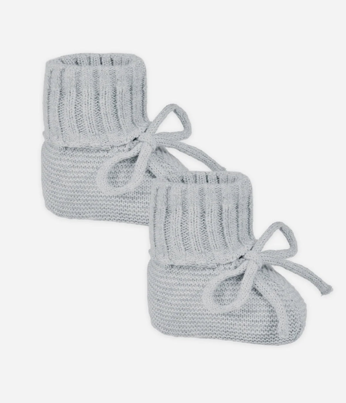 Knit Booties || Heathered Natural