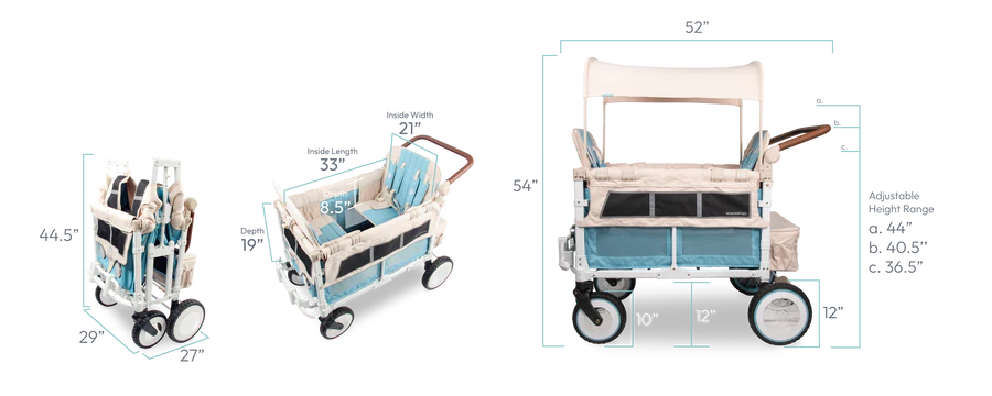 Wonderfold VW4 Volkswagen Stroller Wagon