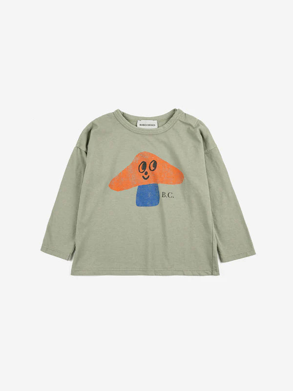 BABY MR.MUSHROOM LONG SLEEVE T-SHIRT