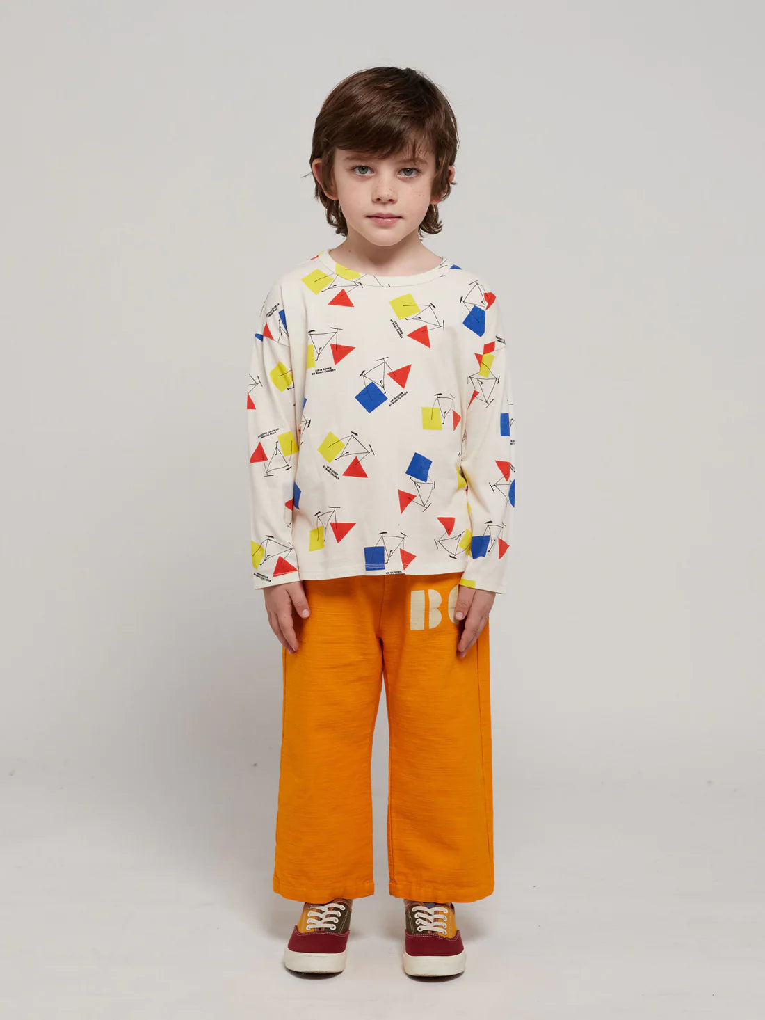 CRAZY BICY ALL OVER LONG SLEEVE T-SHIRT