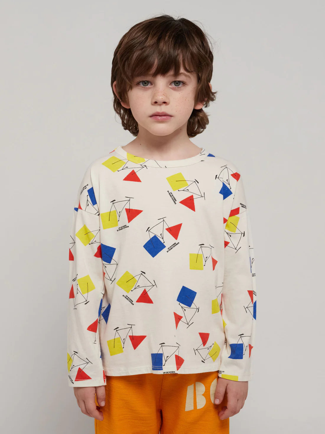 CRAZY BICY ALL OVER LONG SLEEVE T-SHIRT