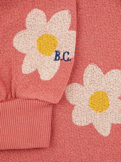 BIG FLOWER ALL OVER SWEATSHIRT
