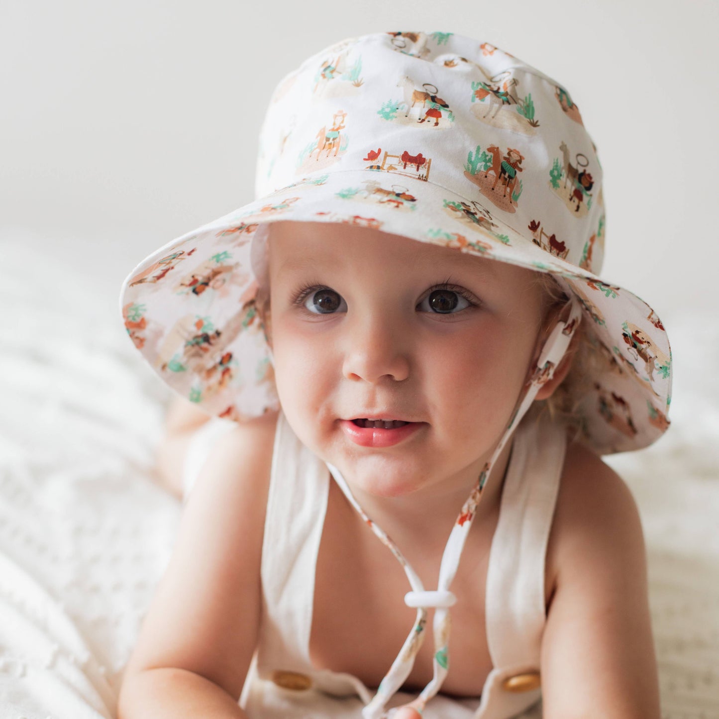Cowpoke Western Baby & Toddler Bucket Hat UPF 50+