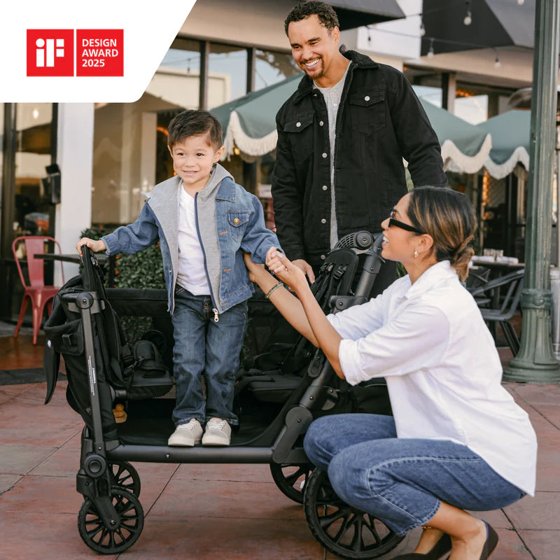 4 child stroller wagon WonderFold L4 Quad (4 Seater) Stroller Wagon