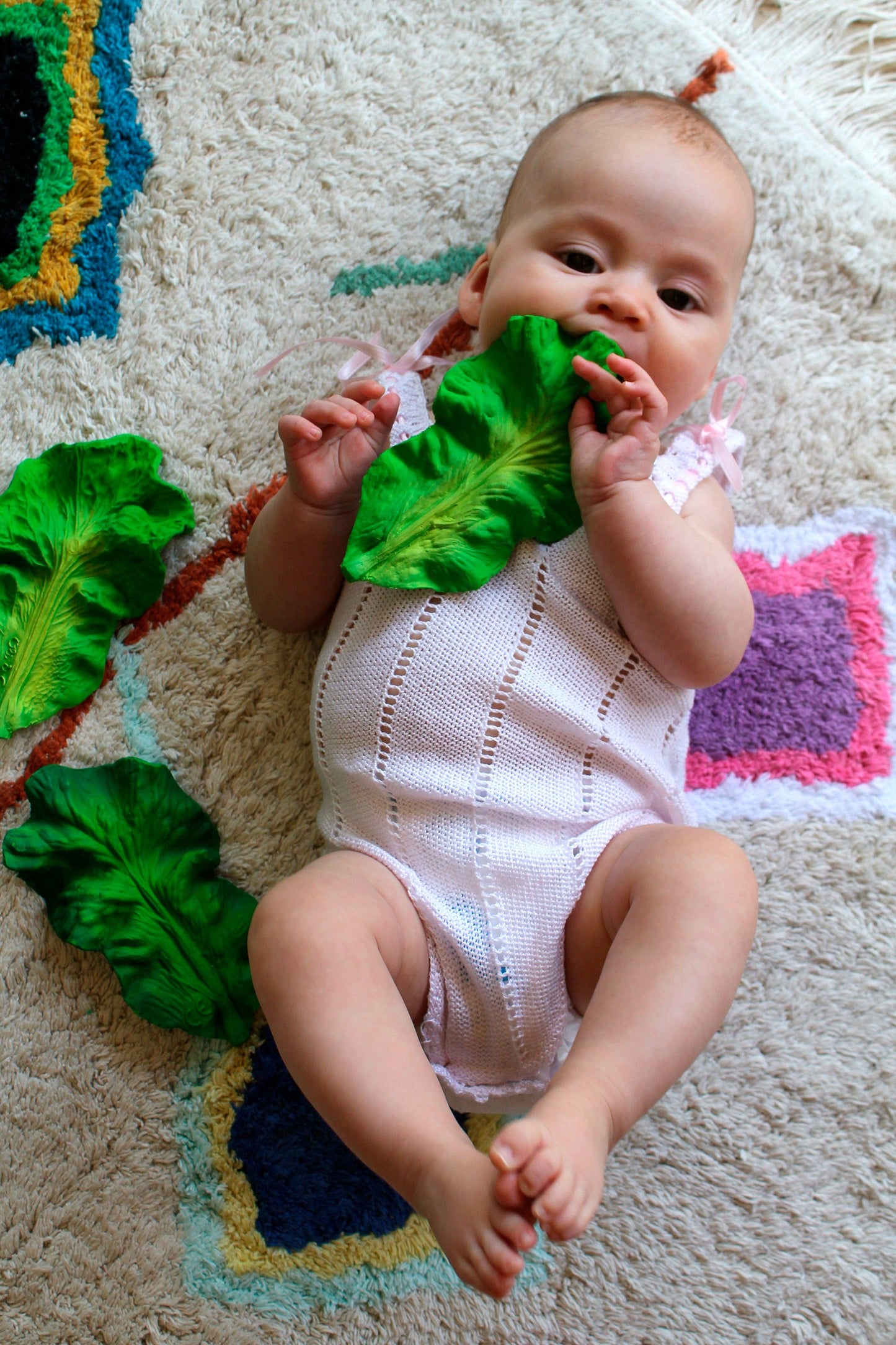 Kendall the Kale Natural Rubber Teether