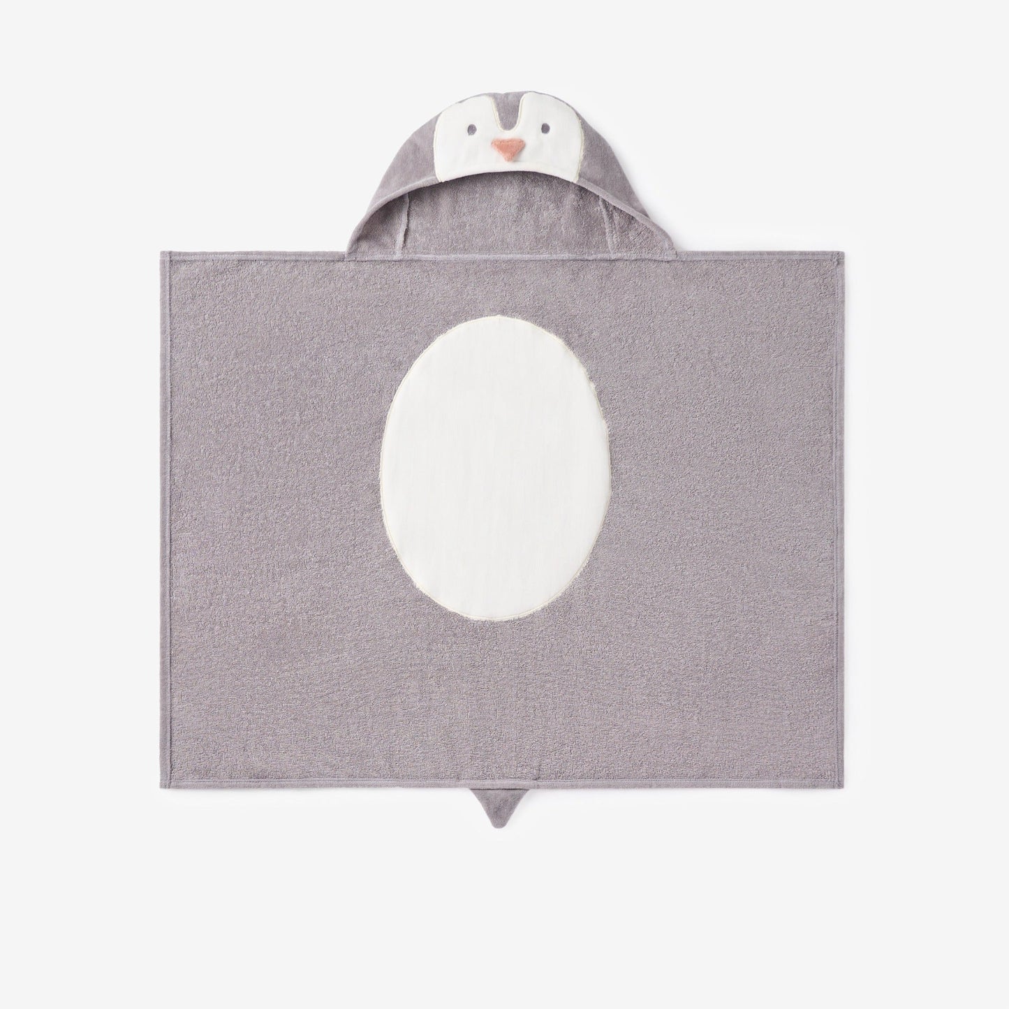 PENGUIN HOODED BABY BATH WRAP