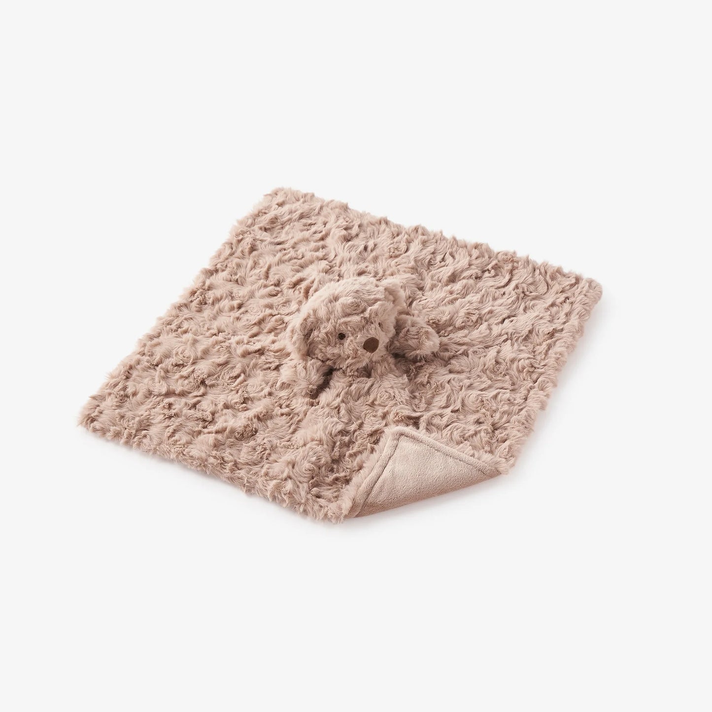 PLUSH BEAR BABY SECURITY BLANKET