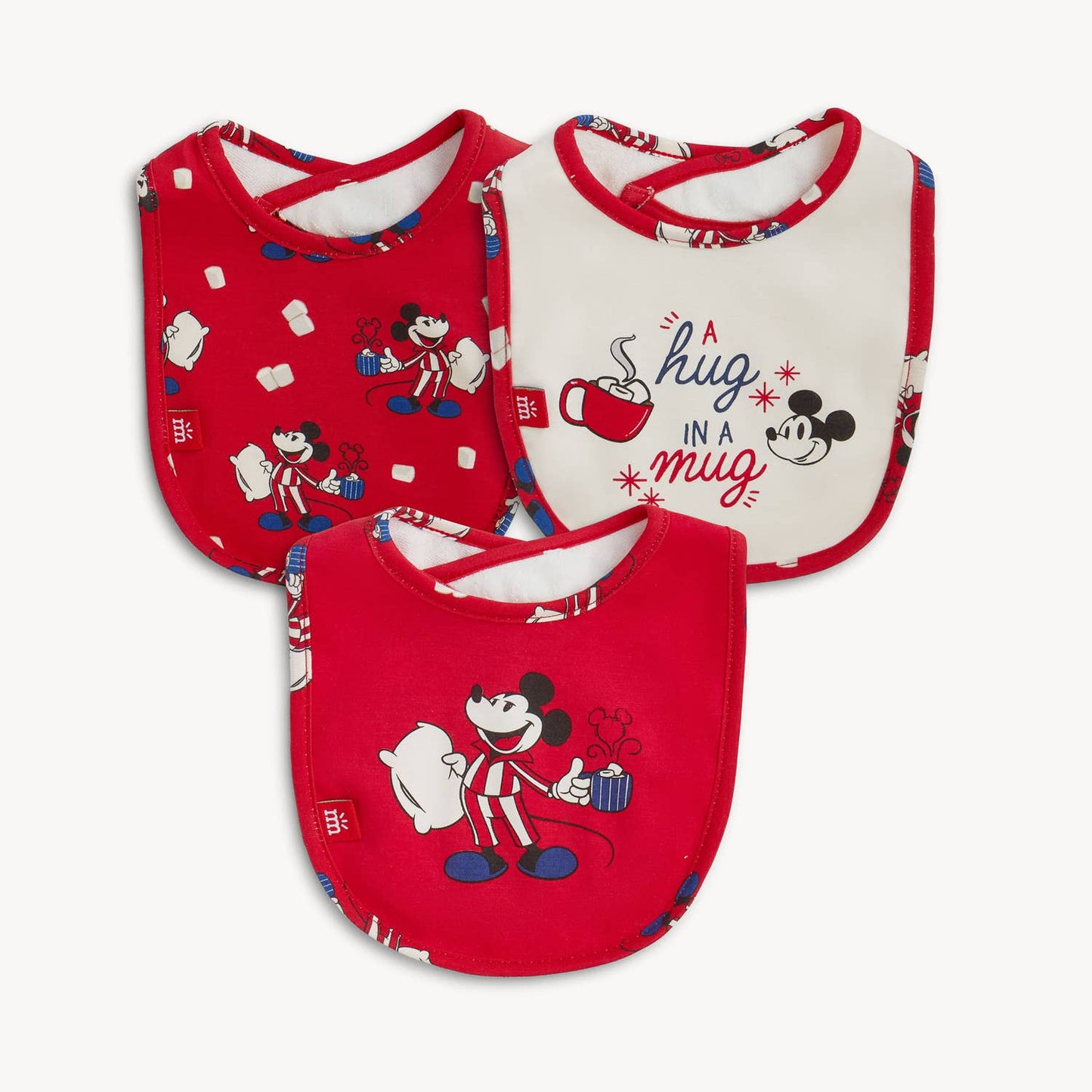 RED COCOA CLUB RIGHT FIT BIB 3-PACK