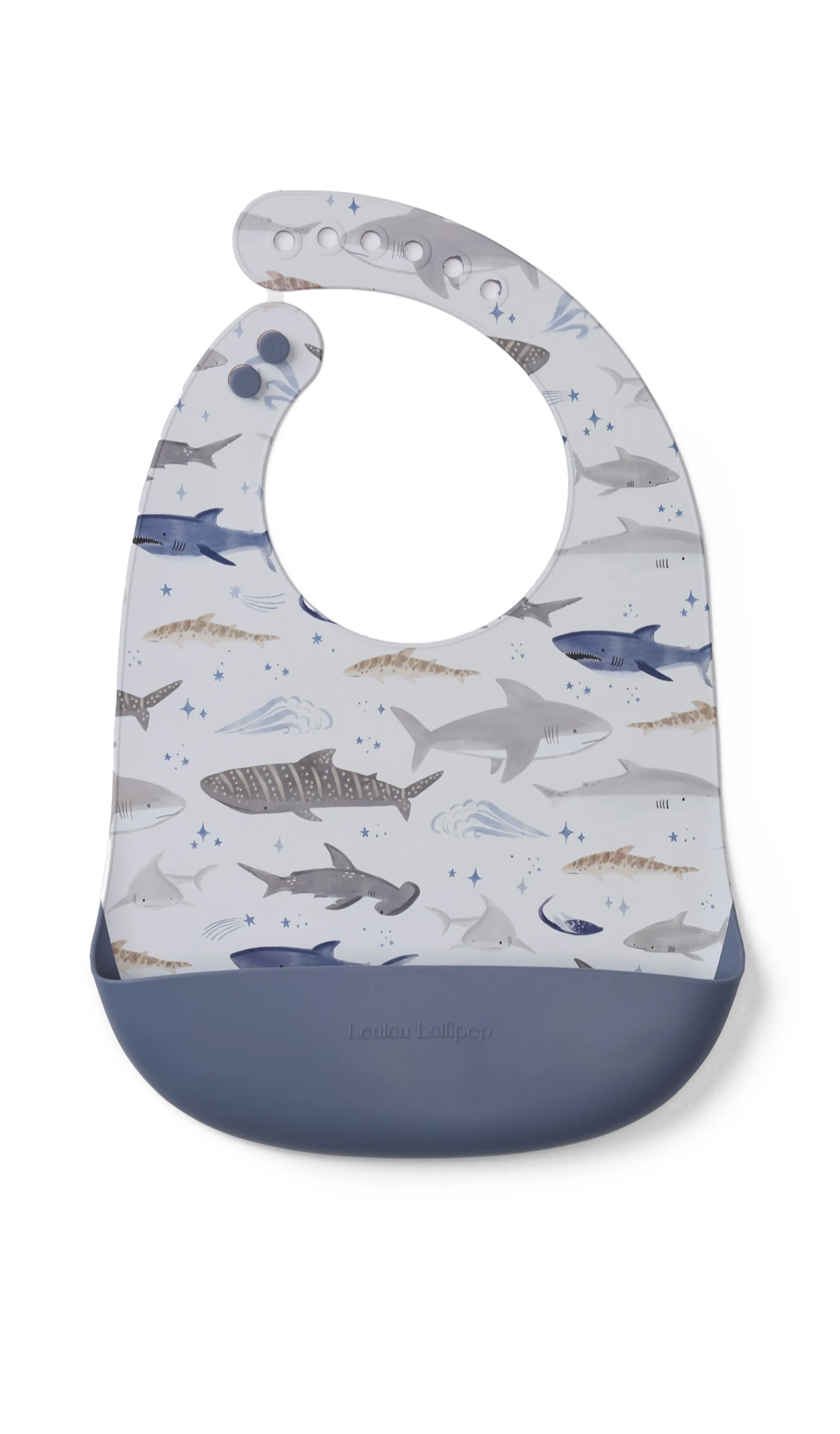 Loulou Lollipop Silicone Bib Printed