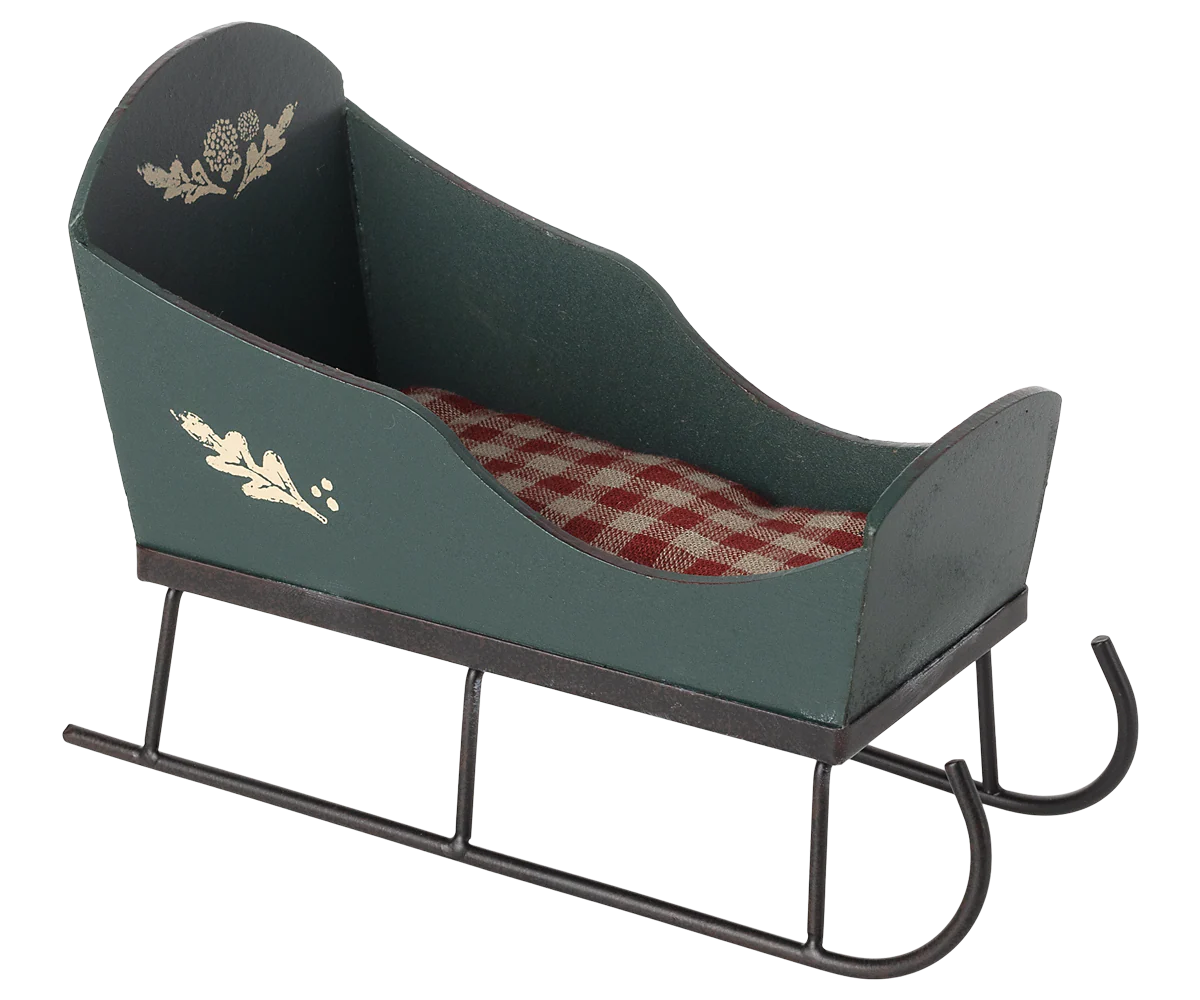 Sleigh, Mini - Green