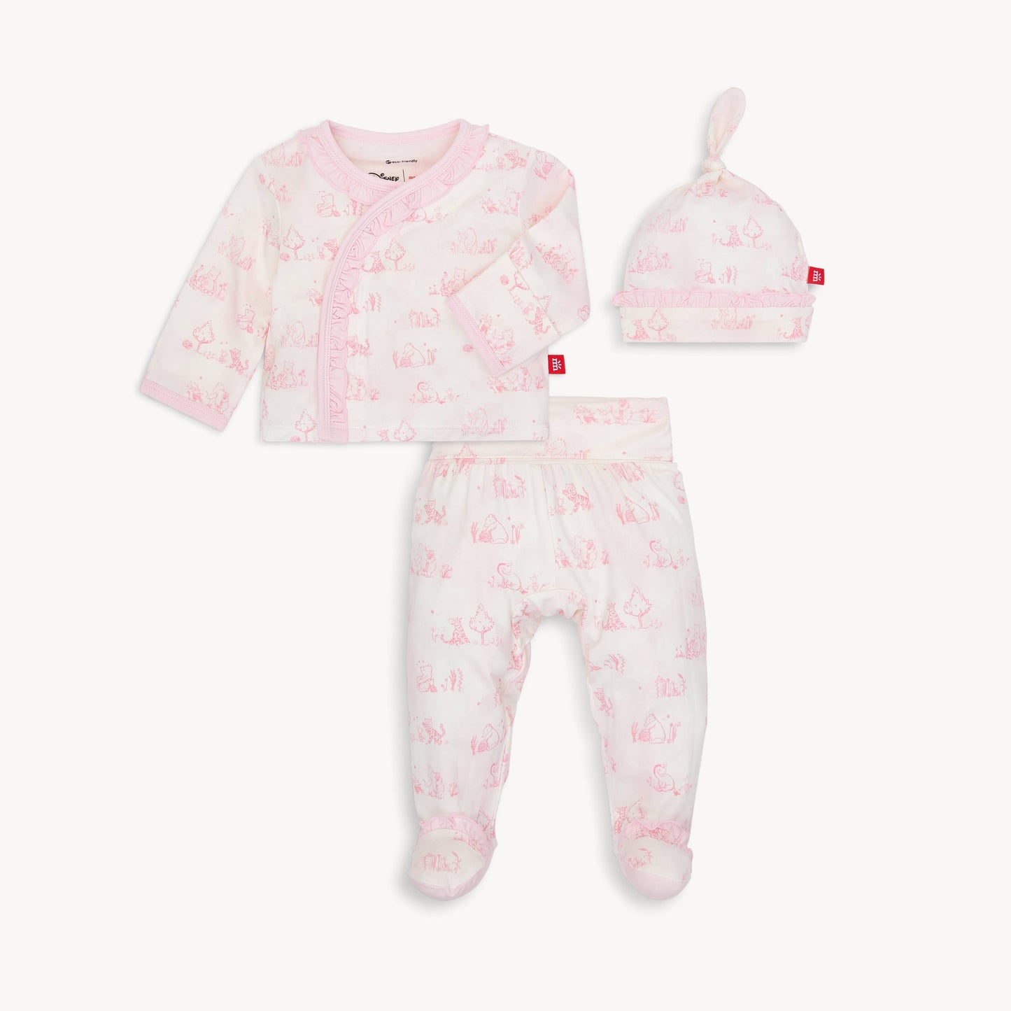 DISNEY SWEETER THAN HUNNY MAGNETIC MODAL KIMONO SET