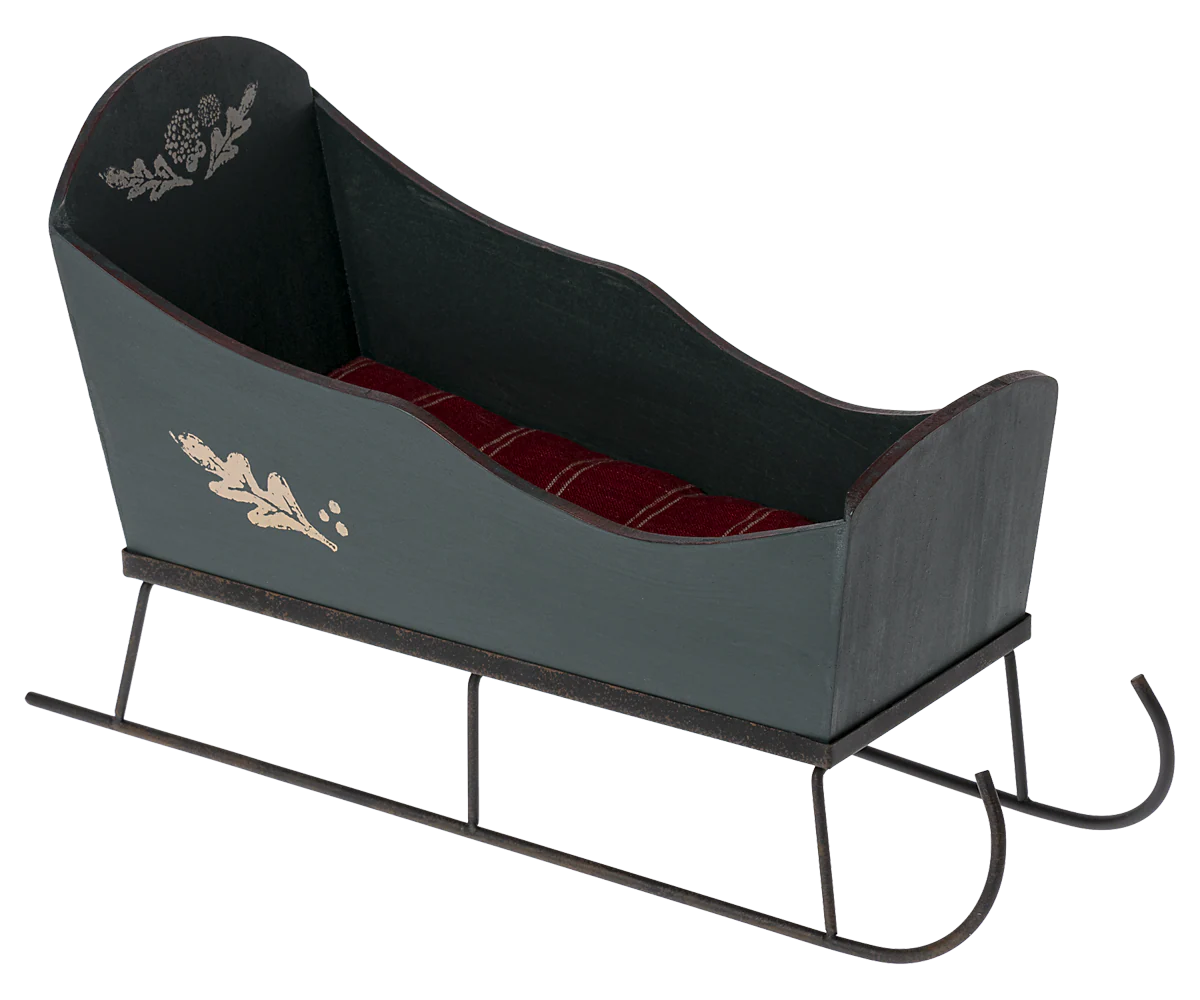 Sleigh, Medium - Green