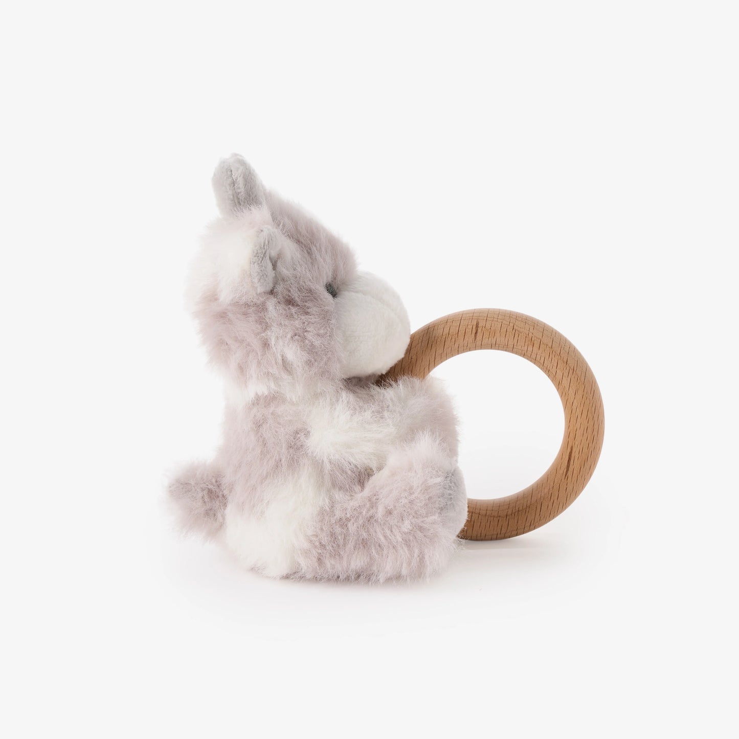 Ring Rattle Plush - Giraffe