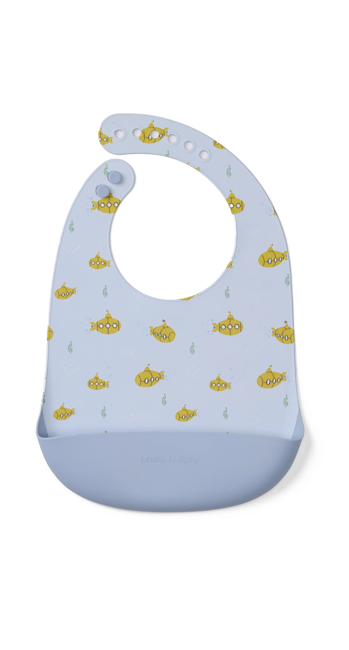 Loulou Lollipop Silicone Bib Printed