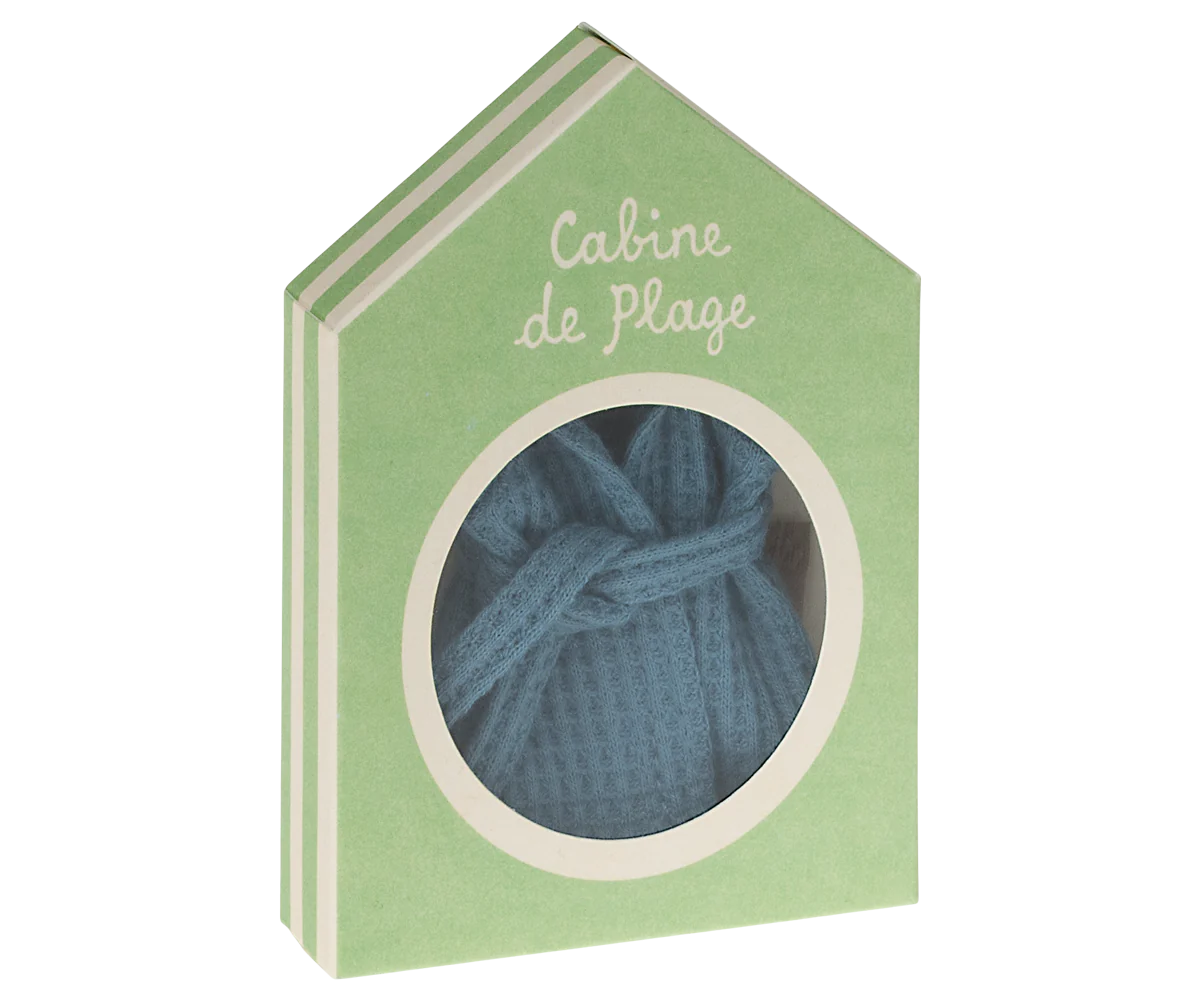 Bathrobe - Dusty Blue, Dad Mouse