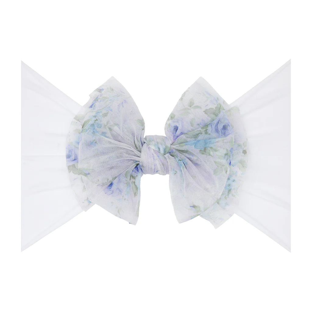 Baby Bling® - Tulle FAB® soft nylon headband with tulle bow