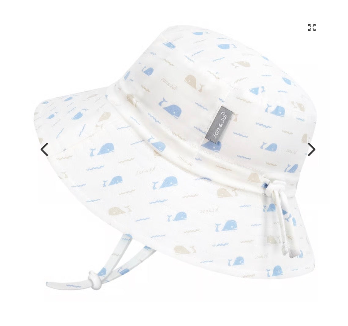 Cotton Floppy Hat | Whale Tales