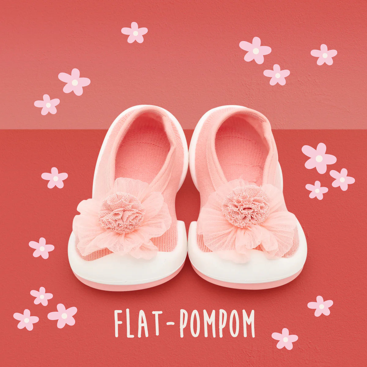 Komuello Flat - Pompom Flower