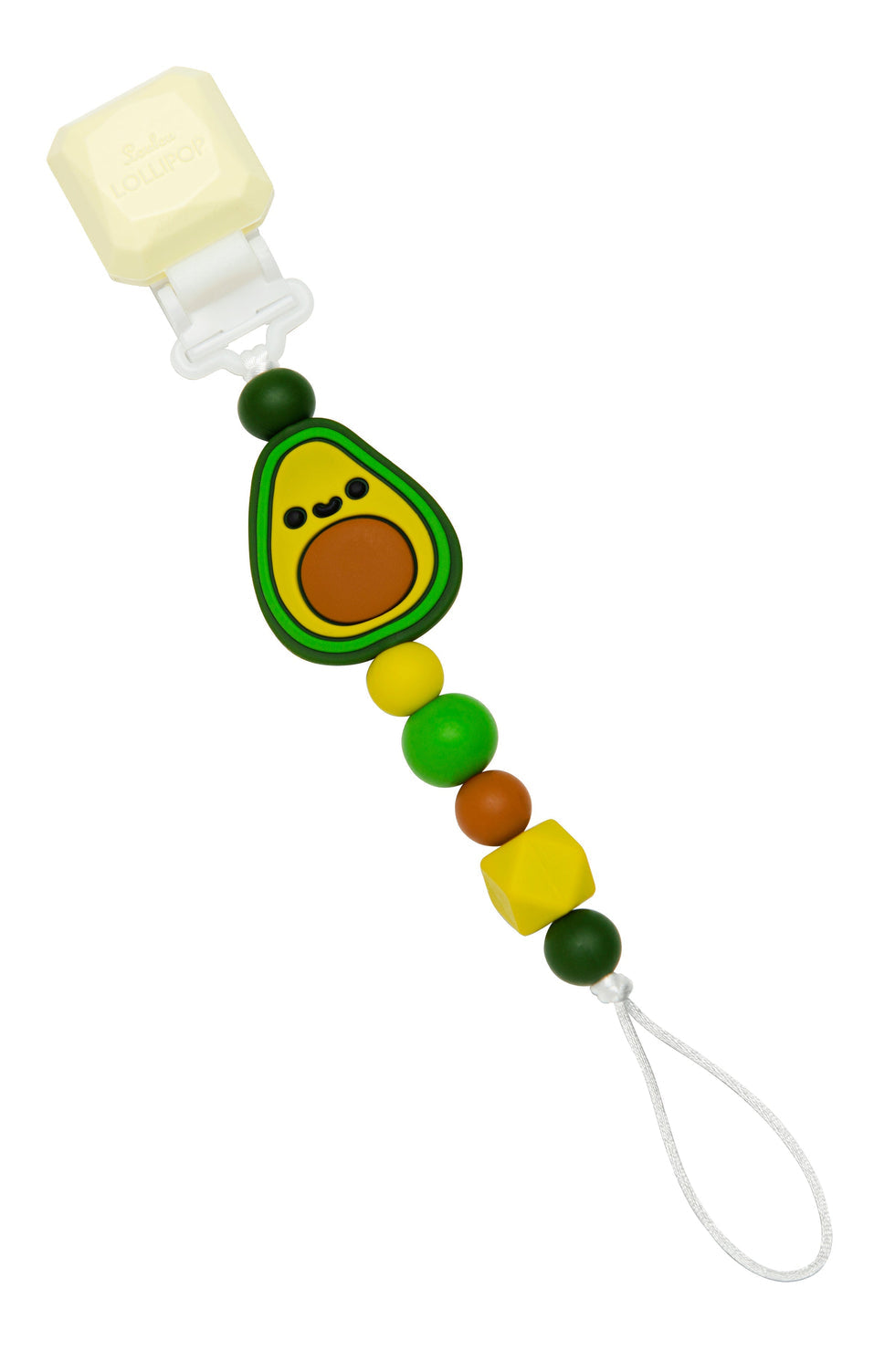 Gem Lolli Pacifier Clip