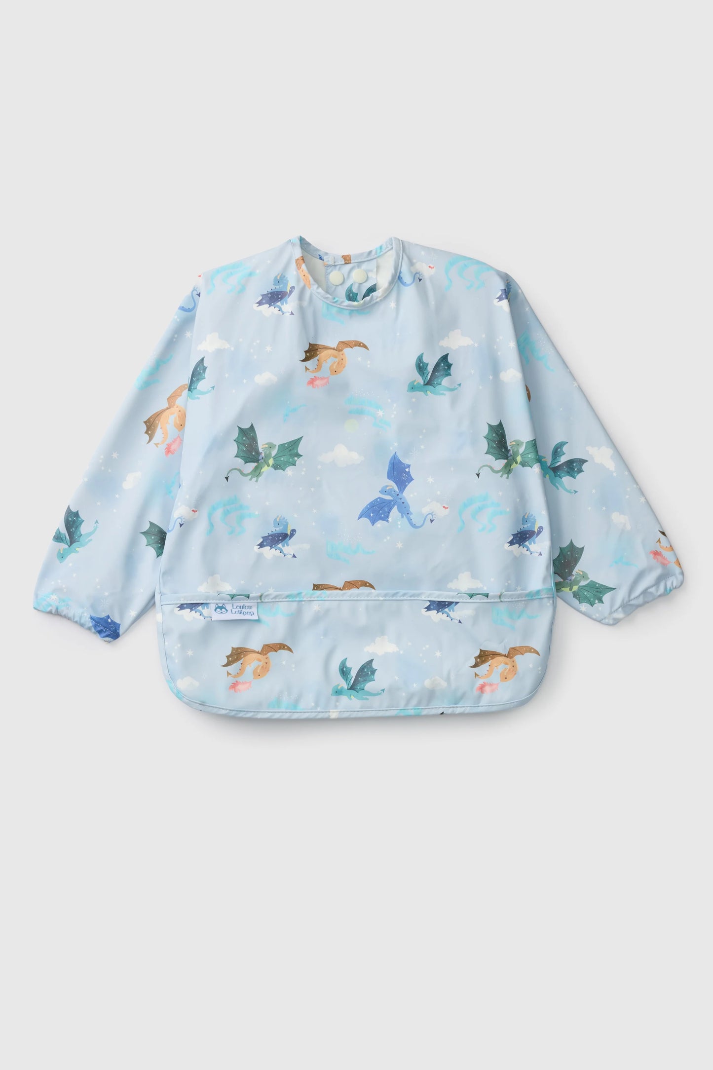Loulou Lollipop Long Sleeve Waterproof Bib
