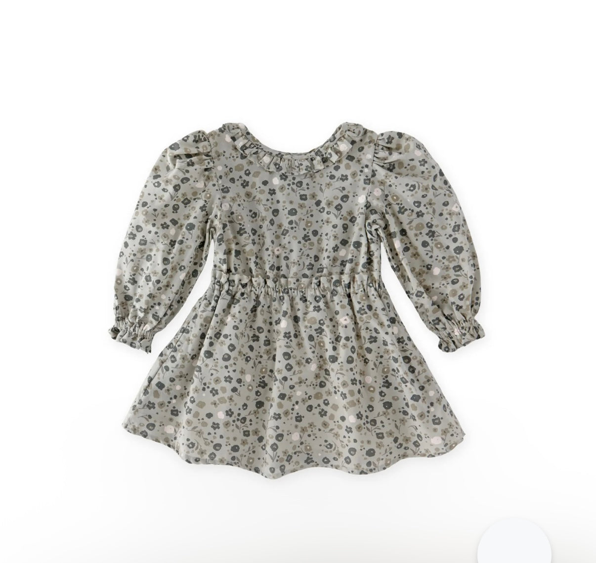 Ruffle Puff Sleeve Dress