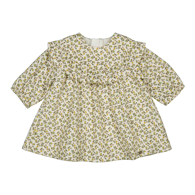 Printed velvet dress 15-02822-051