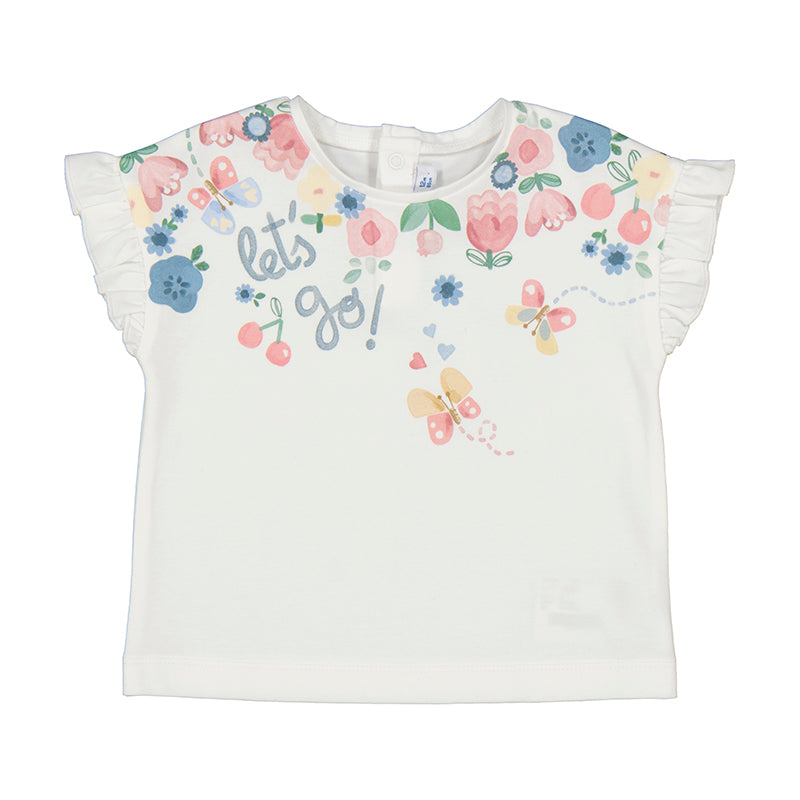 S/s printed t-shirt