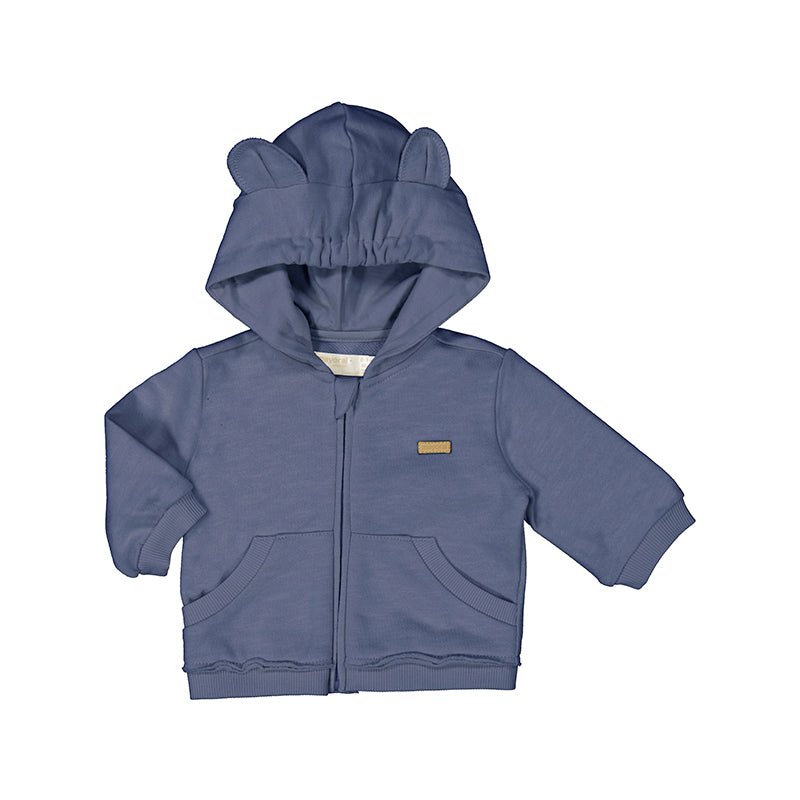 Newborn Hoodie with Zipper and Ears