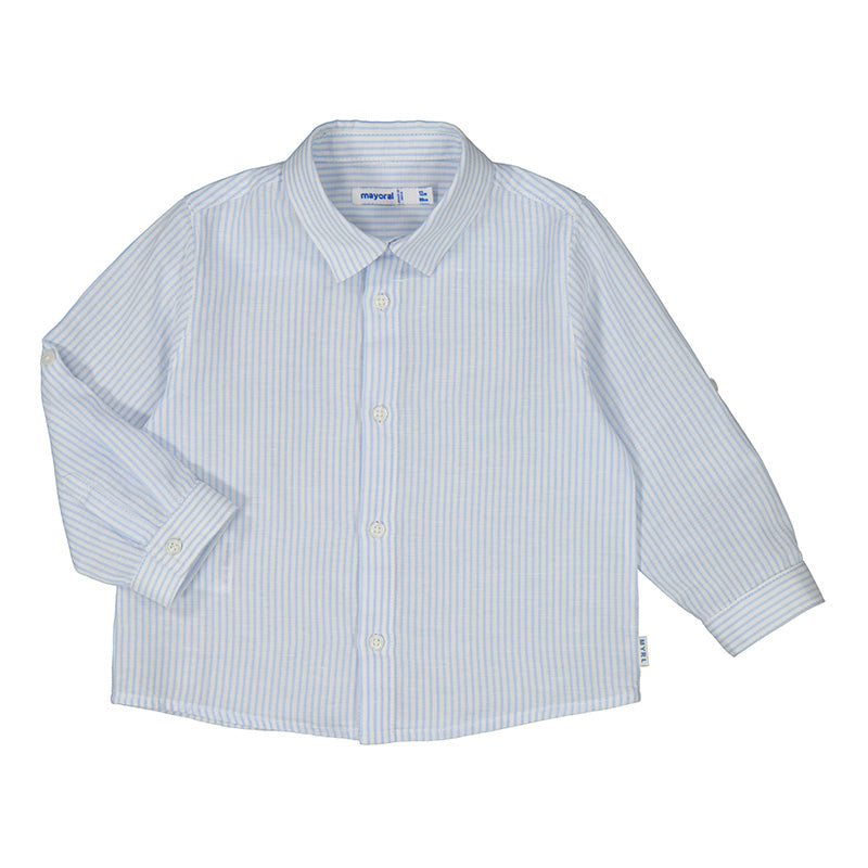 Baby Long-Sleeve Linen Shirt