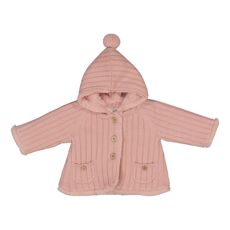 Pompon knit cardigan 15-02333-044