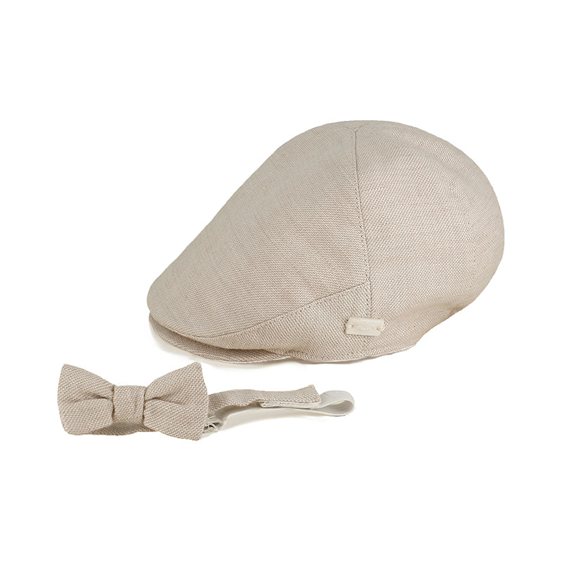 Flat cap & bowtie set