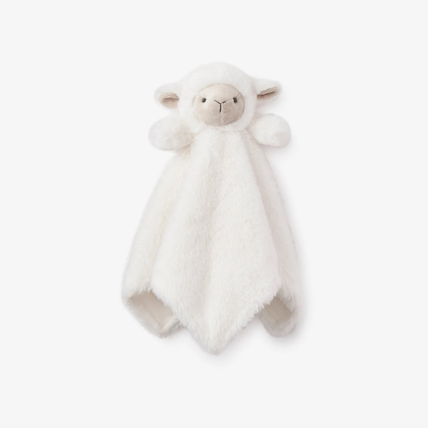 PLUSH LAMB BABY SECURITY BLANKET
