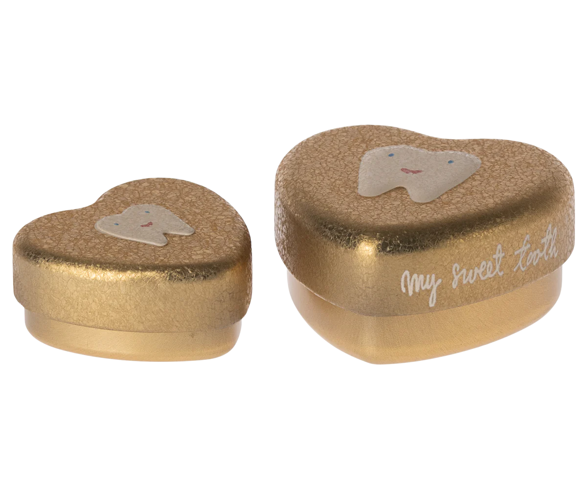 Tooth Box - 2 PCS GOLD