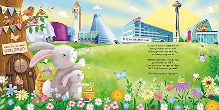 The Easter Egg Hunt in Washington: A Rhyming Springtime Adventure Through Washington