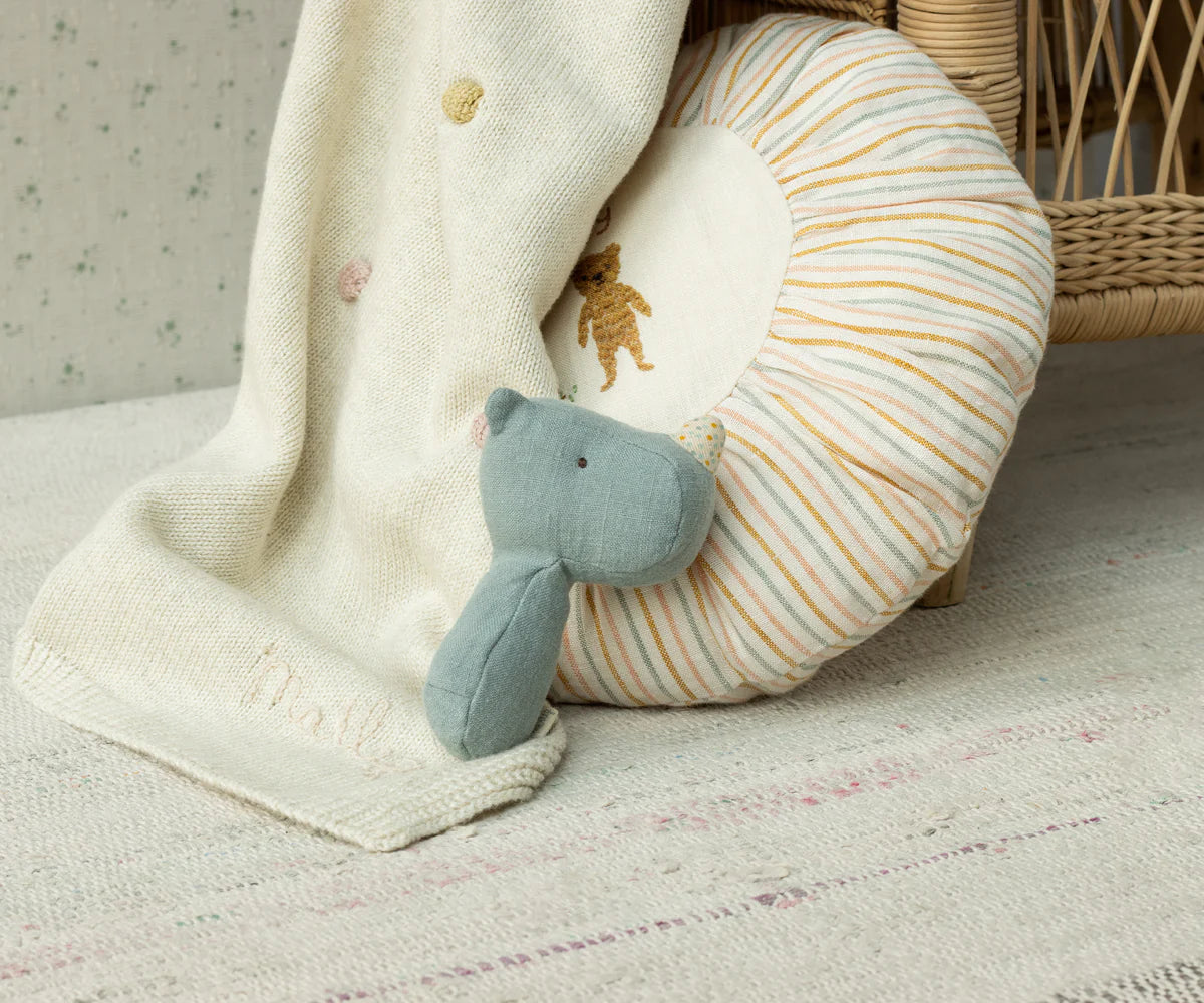 Lullaby friends, rhino rattle