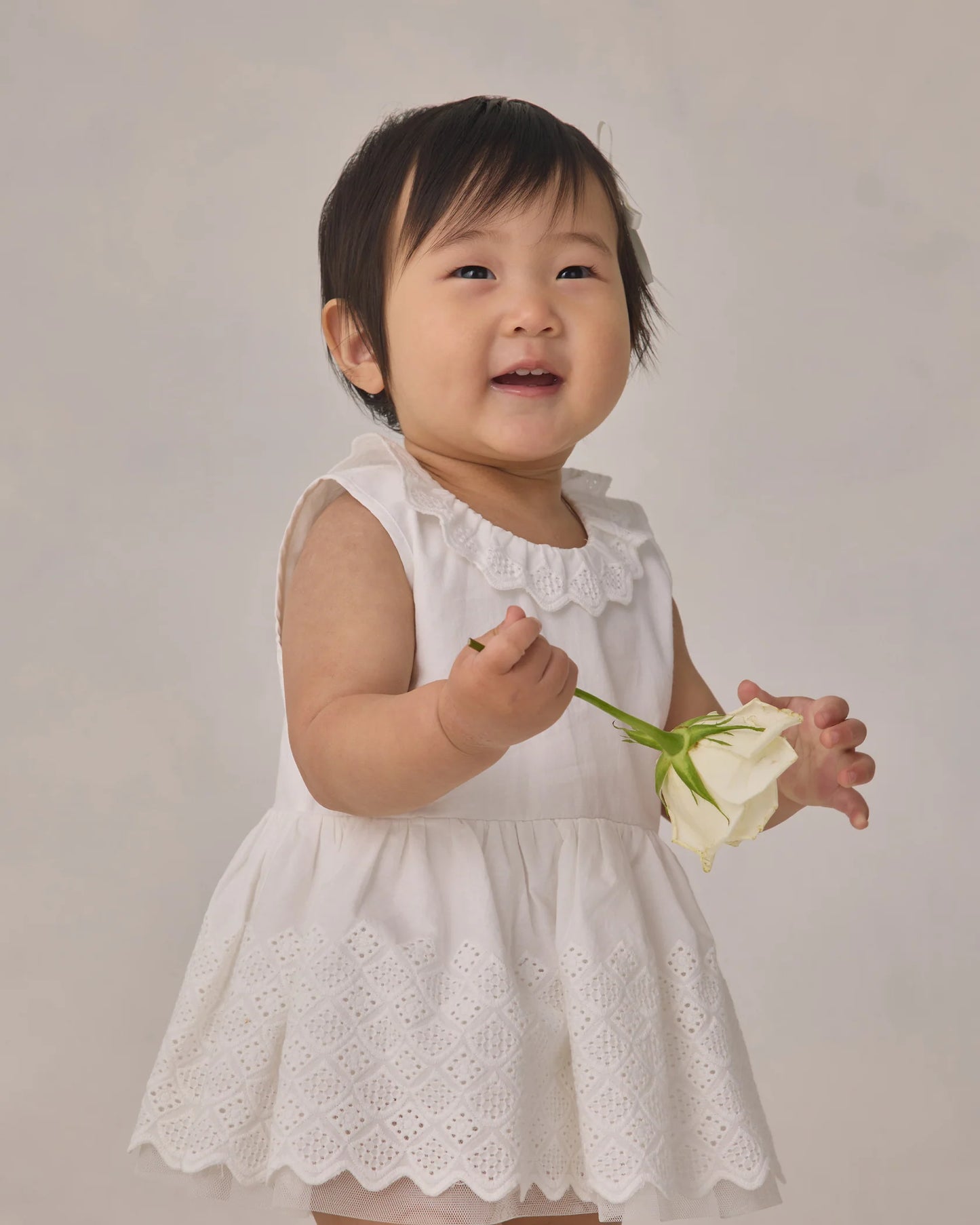 Georgia Dress | White