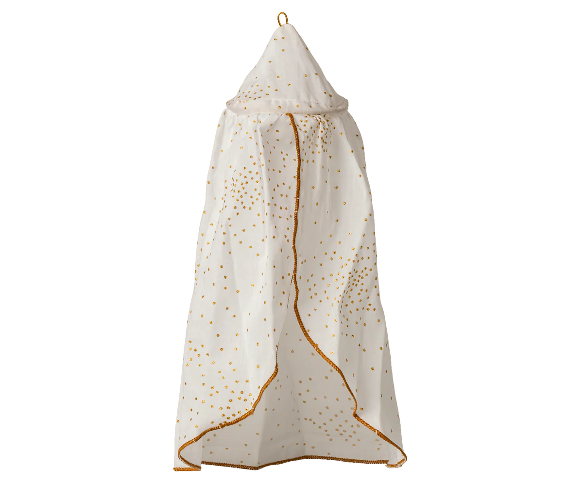 Miniature Bed Canopy - Off White