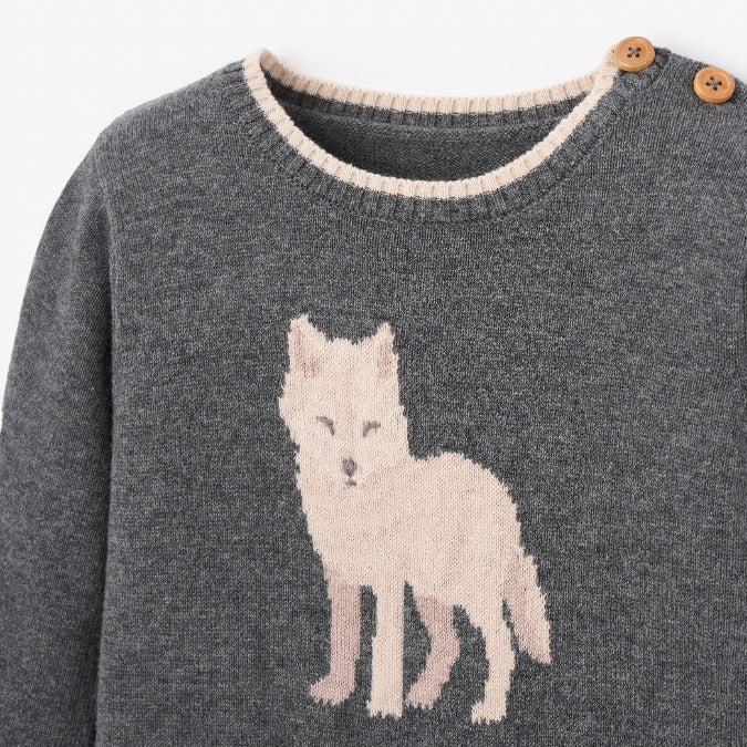 Charcoal Wolf Jumpsuit