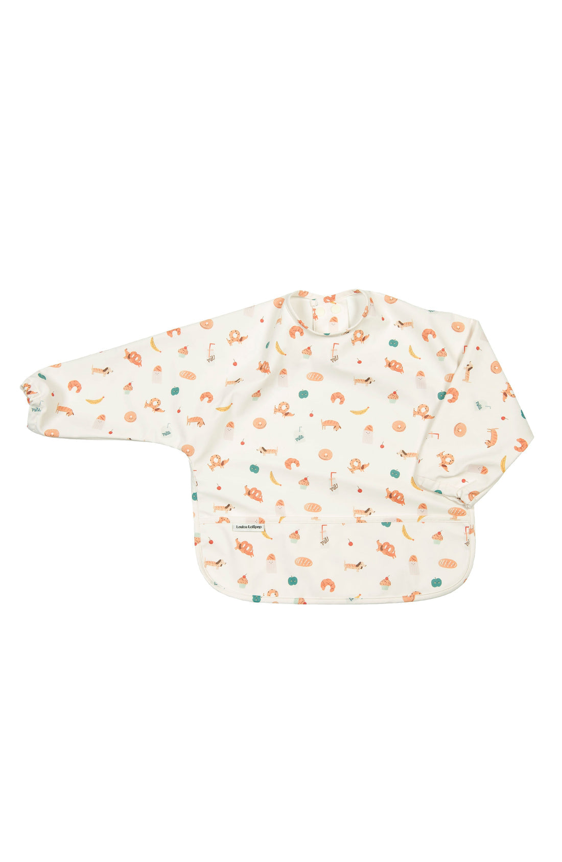 Loulou Lollipop Long Sleeve Waterproof Bib