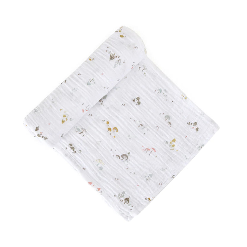 Organic Cotton Muslin Swaddle