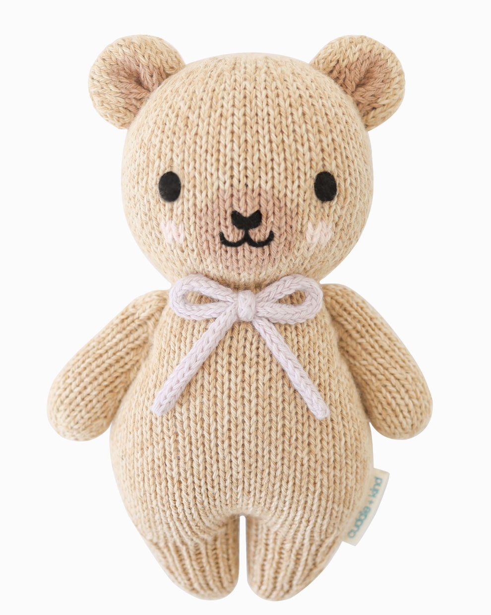 Baby honey bear (lavender bow)