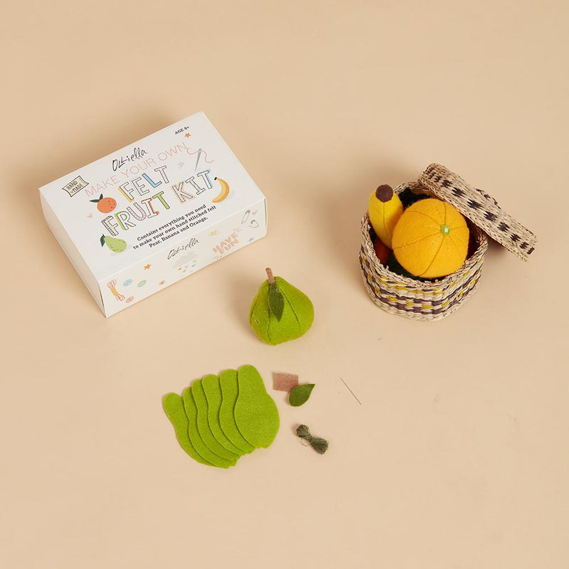 Make Your Own Felt Fruit Kit