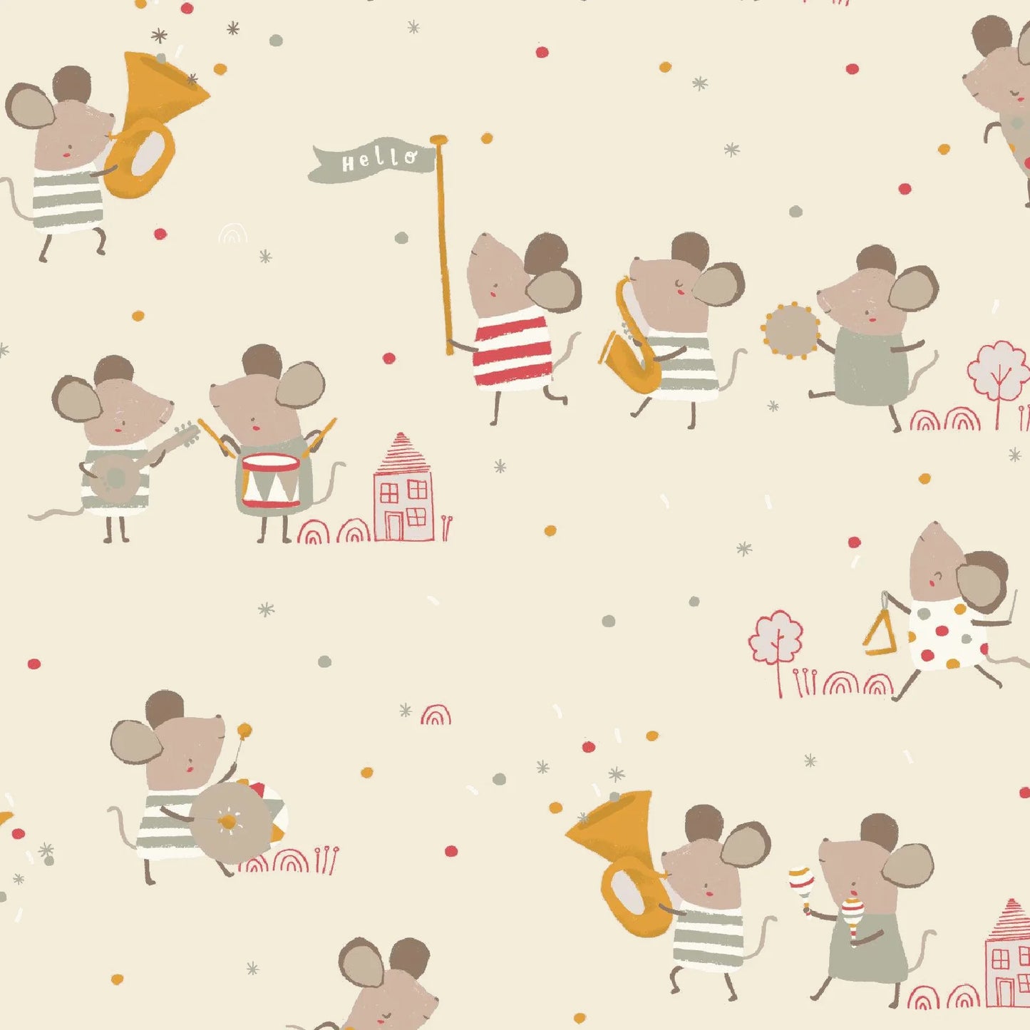 Organic Cotton Magnetic Footie - Of Mice & Band