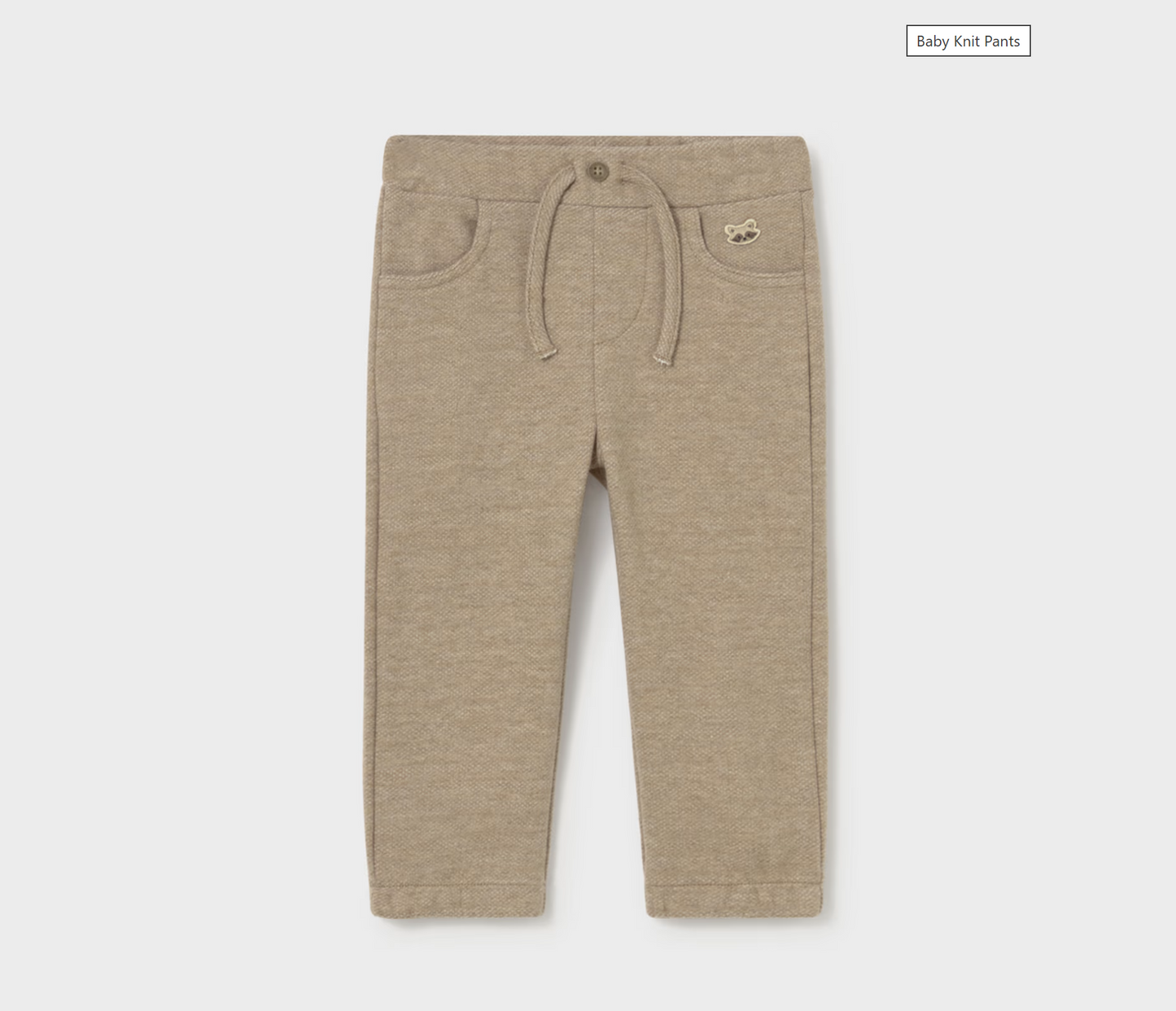 Mayoral Baby Knit Pants 2545