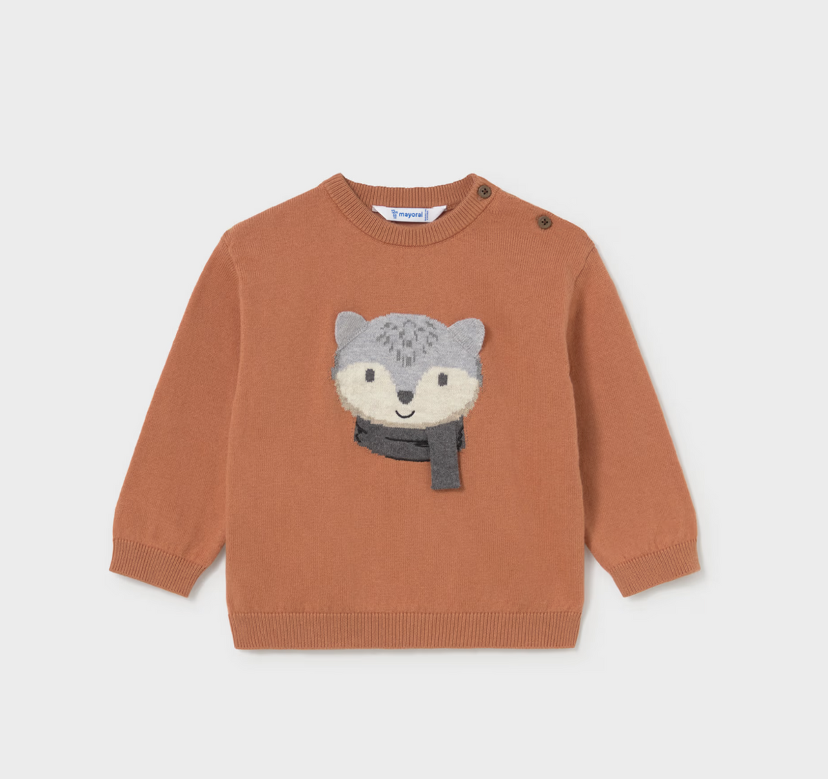 Mayoral Baby Animal Intarsia Sweater 2372