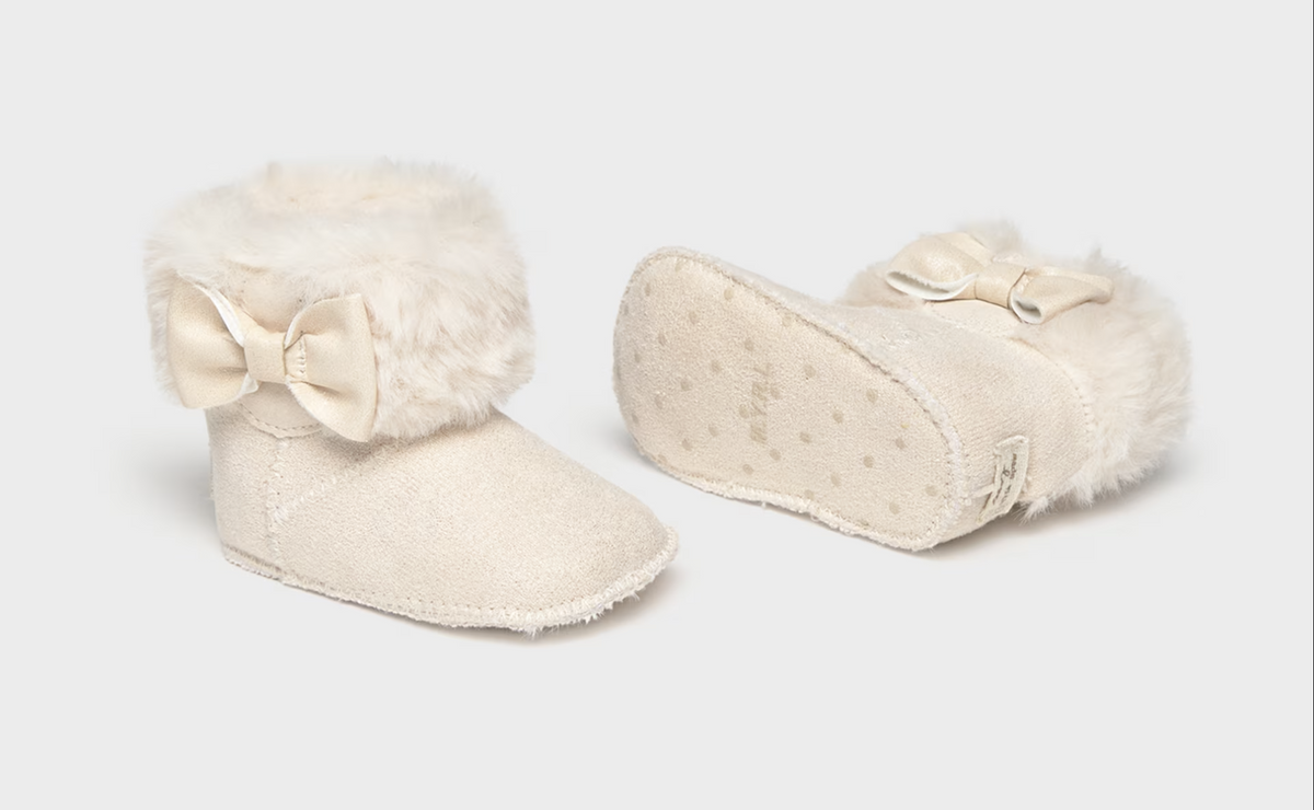 Mayoral Newborn Girl Knit Boots 9163