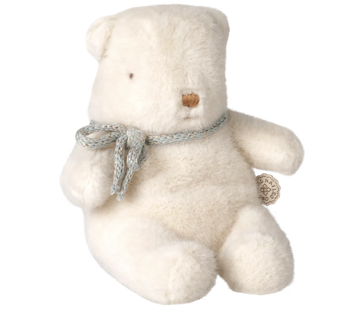 Maileg Teddy Bear Plush, Mini - Off White