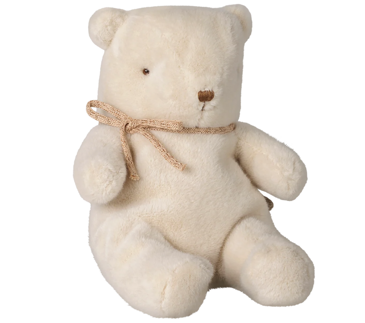 Maileg Teddy Bear Plush, Small - Off White